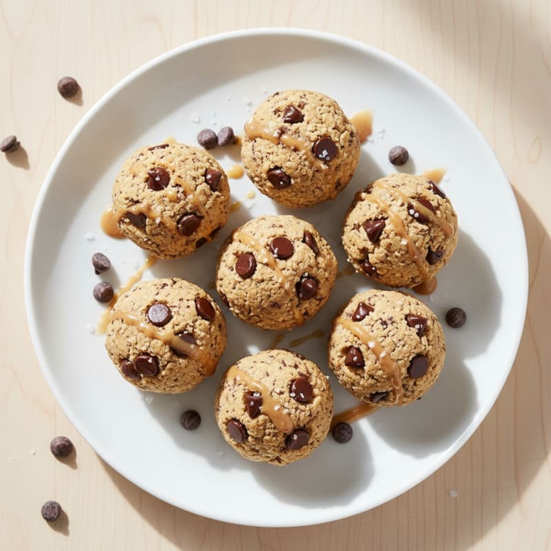 No-Bake Chocolate Chip Protein Bites