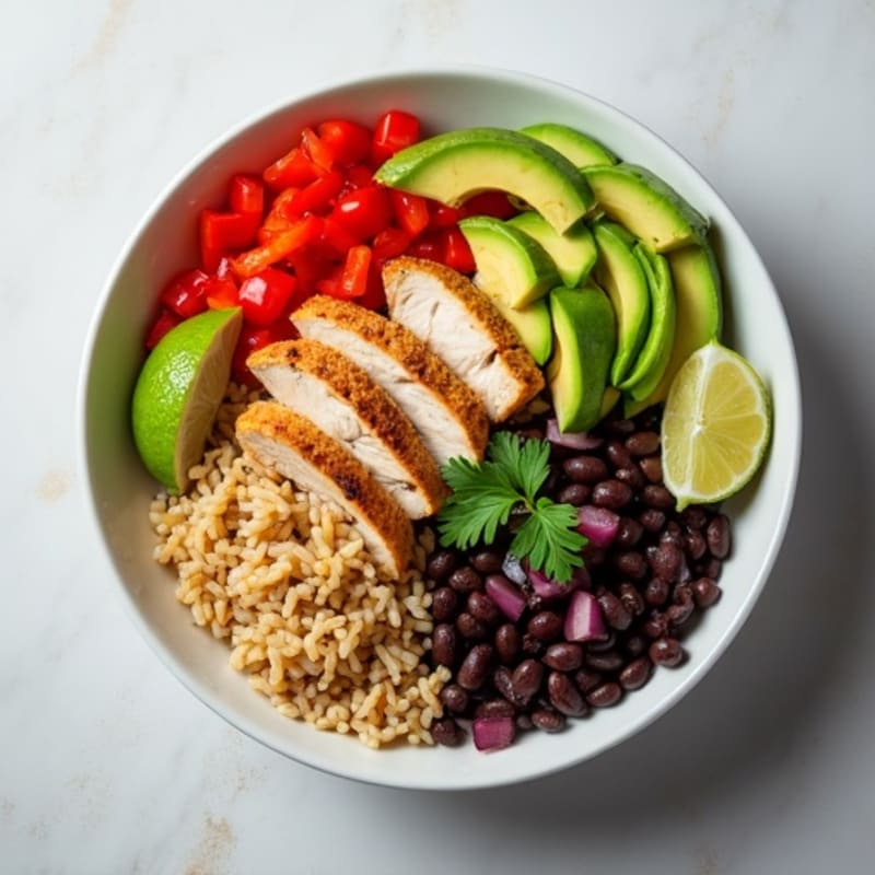 Budget-Friendly Black Bean and Rice Bowl