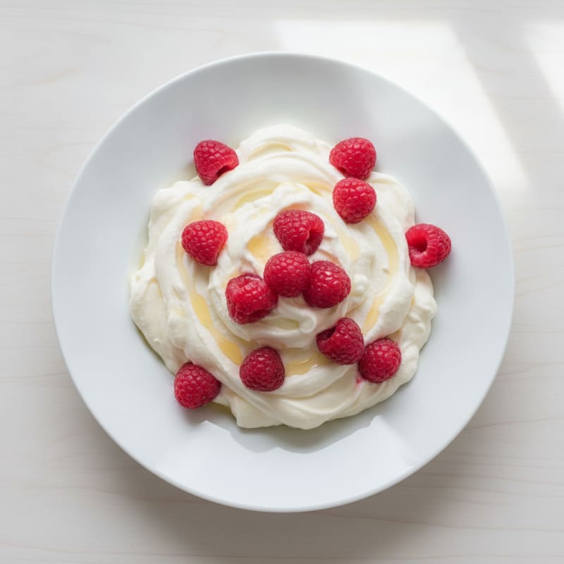 Silky Greek Yogurt Protein Mousse with Berries