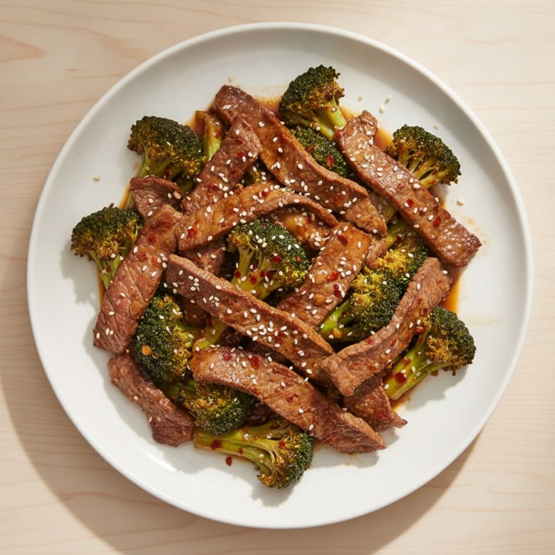 Sesame Beef & Broccoli Stir-Fry