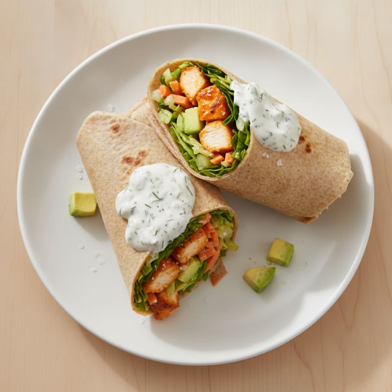 Buffalo Ranch Chicken Wrap