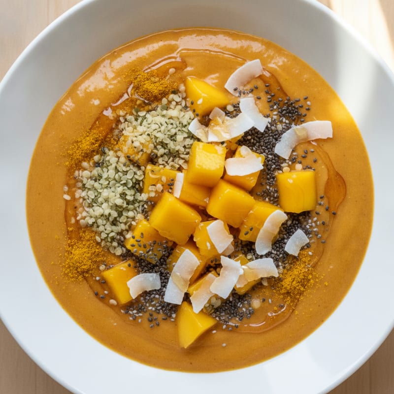 Mango Yogurt Smoothie Bowl