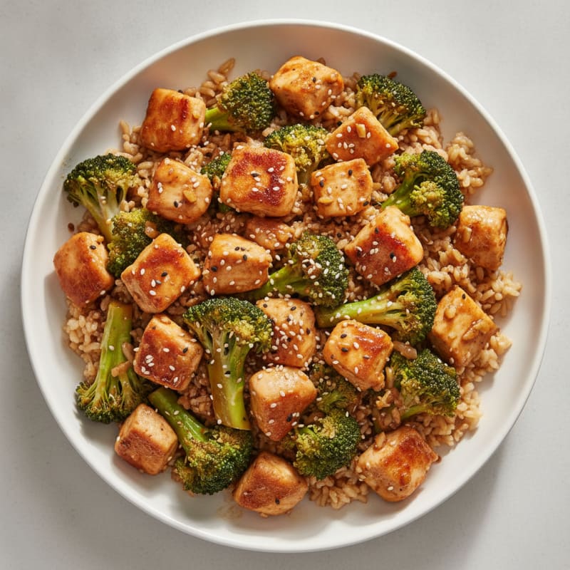 Teriyaki Chicken and Broccoli Stir-Fry