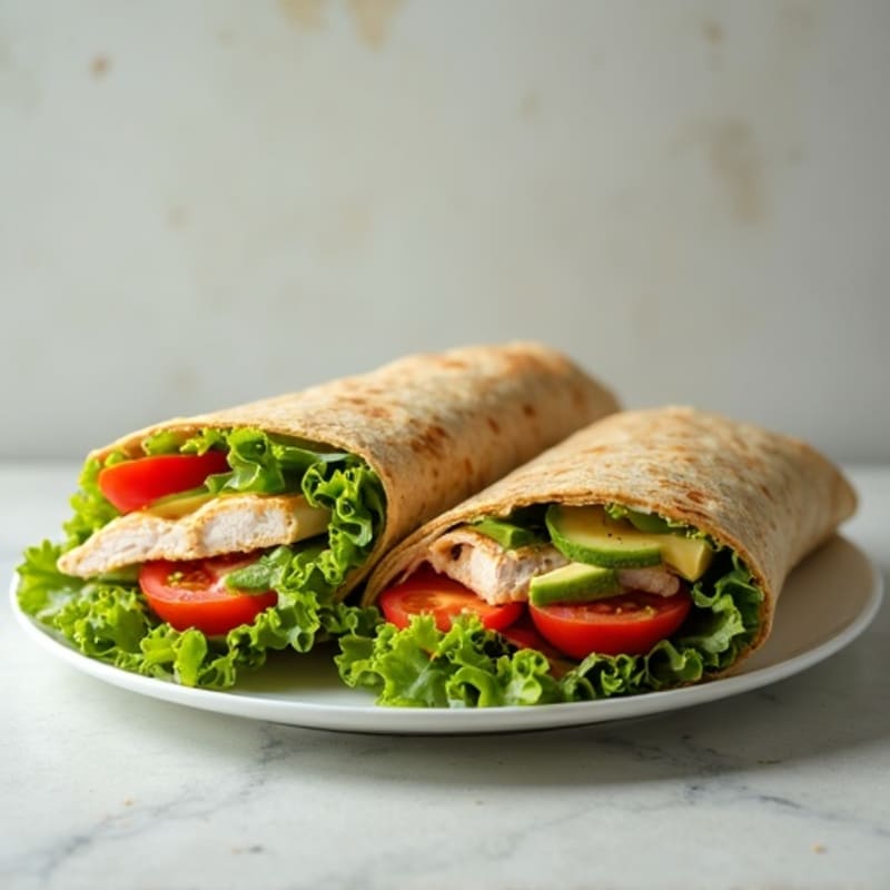 Fresh Turkey Avocado Wrap