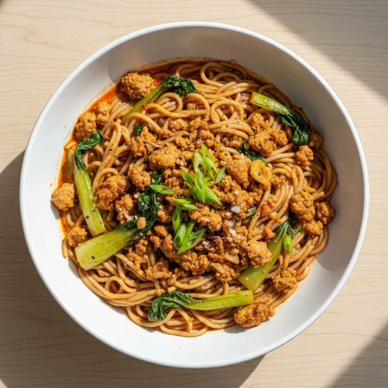 Spicy Creamy Dan Dan Noodles
