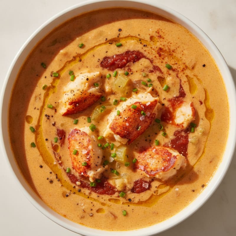 Buttery Lobster Bisque