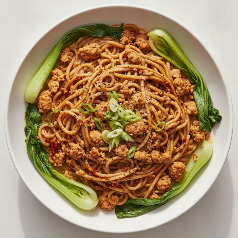 Sichuan Dan Dan Noodles with Chili Oil