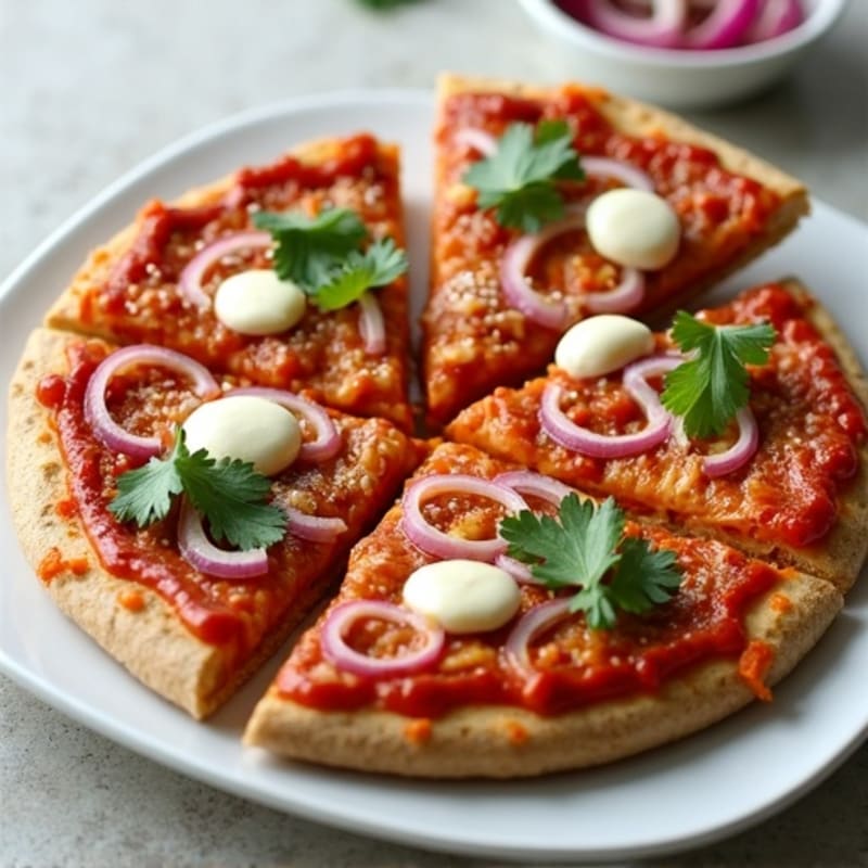 High-Protein BBQ Chicken Pizza