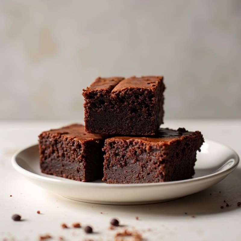 Fudgy Chocolate Black Bean Brownies