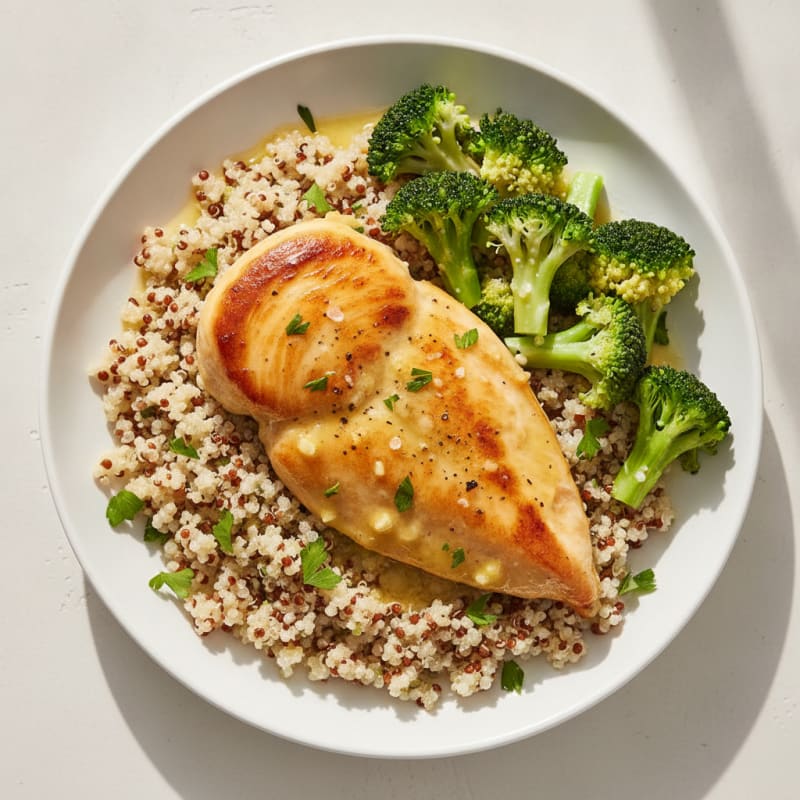 Pan-Seared Chicken with Lemon-Herb Sauce
