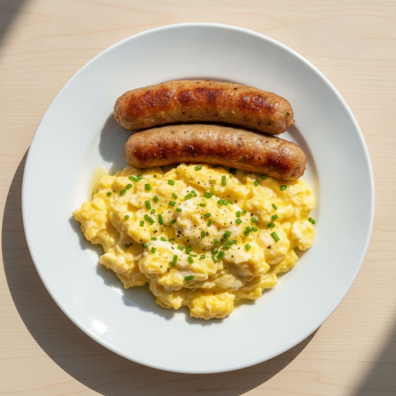 Classic Scrambled Eggs with Chives