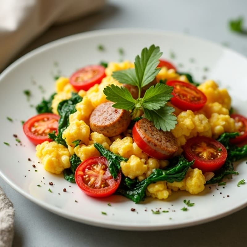 Protein-Packed Egg and Vegetable Scramble