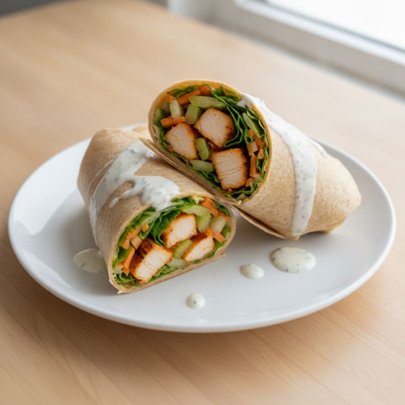 Buffalo Ranch Chicken Wrap