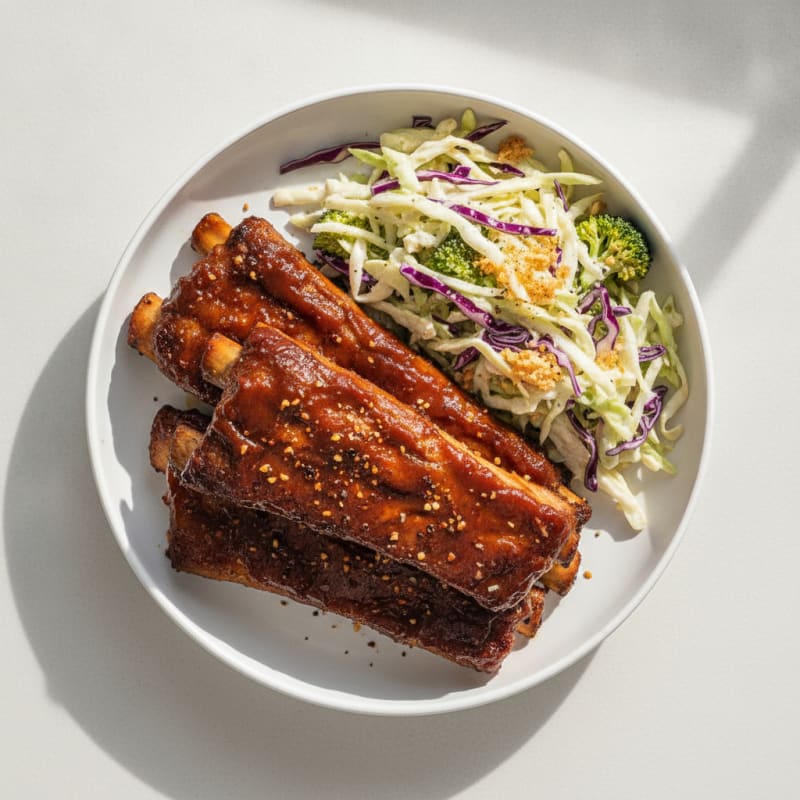 Sticky BBQ Baby Back Ribs