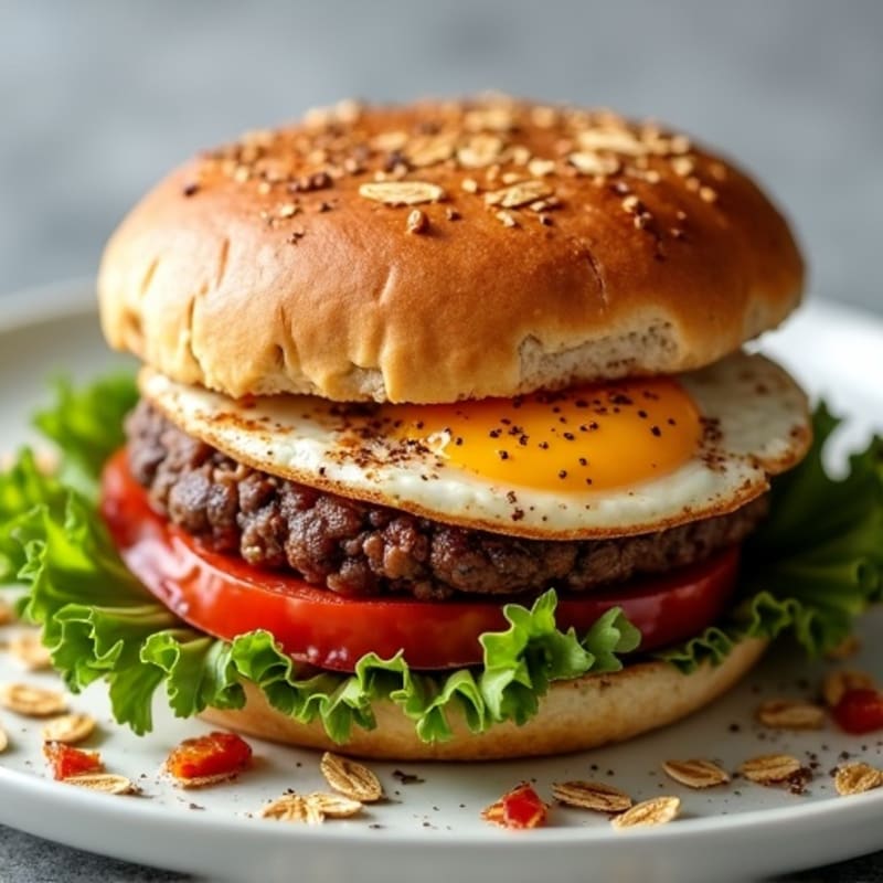 Hearty Smoky Black Bean Burgers