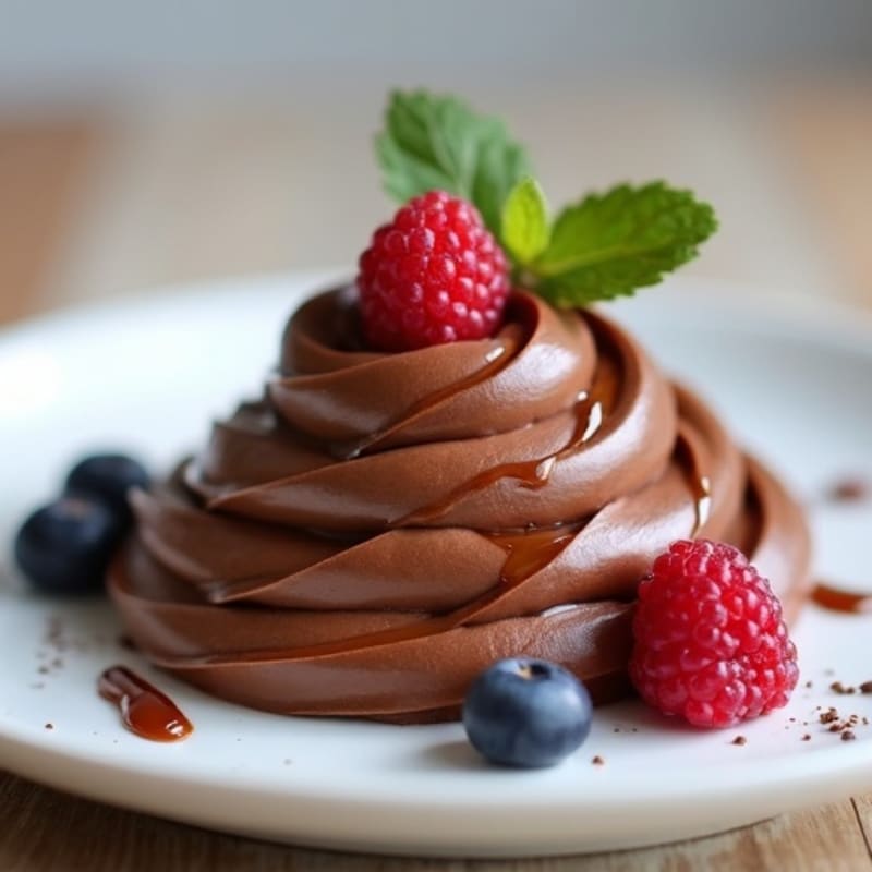 Silky Dark Chocolate Protein Mousse