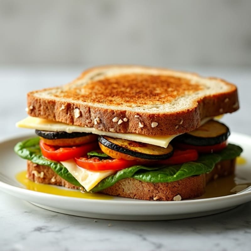 Hearty Grilled Vegetable Sandwich