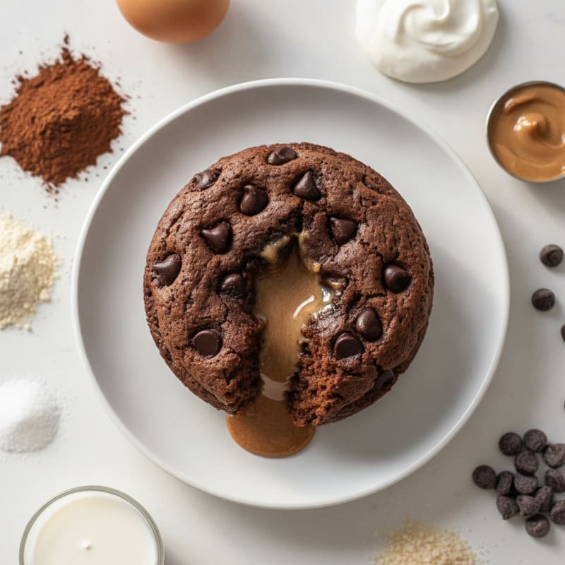Chocolate Protein Mug Cake