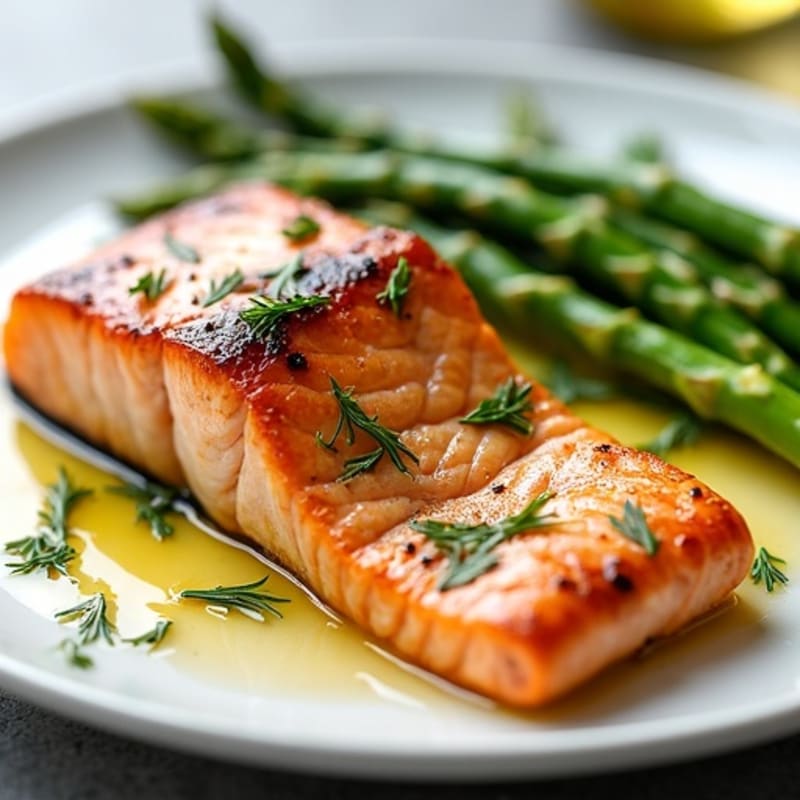 Lemon Herb Grilled Salmon