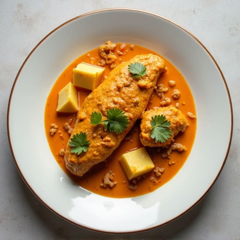 Creamy Coconut-Spiced Butter Chicken
