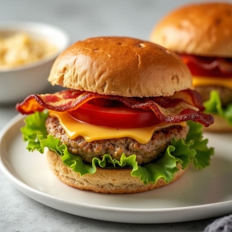 Crispy Bacon & Spicy Jalapeño Turkey Sliders