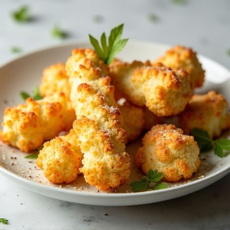 Herb-Garlic Cauliflower Breadsticks