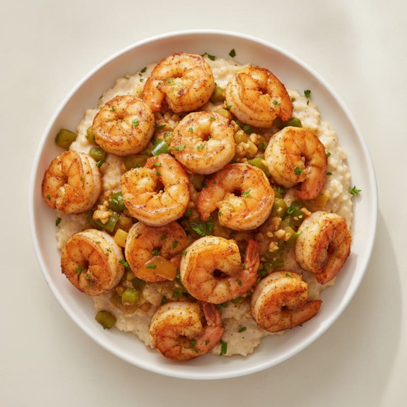 Cajun Shrimp and Grits