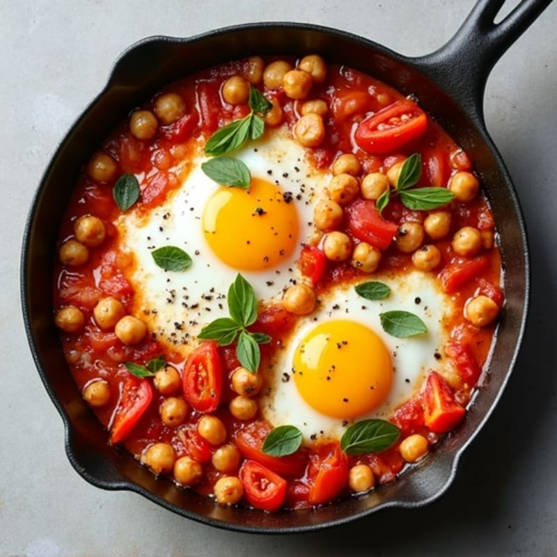 Savory Tomato and Egg Shakshuka