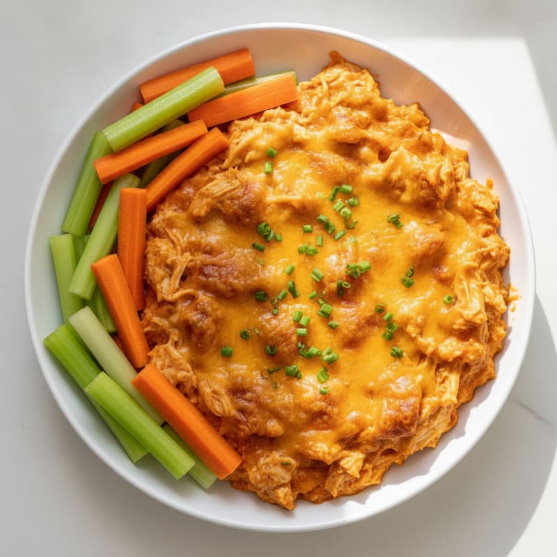 High-Protein Buffalo Chicken Dip