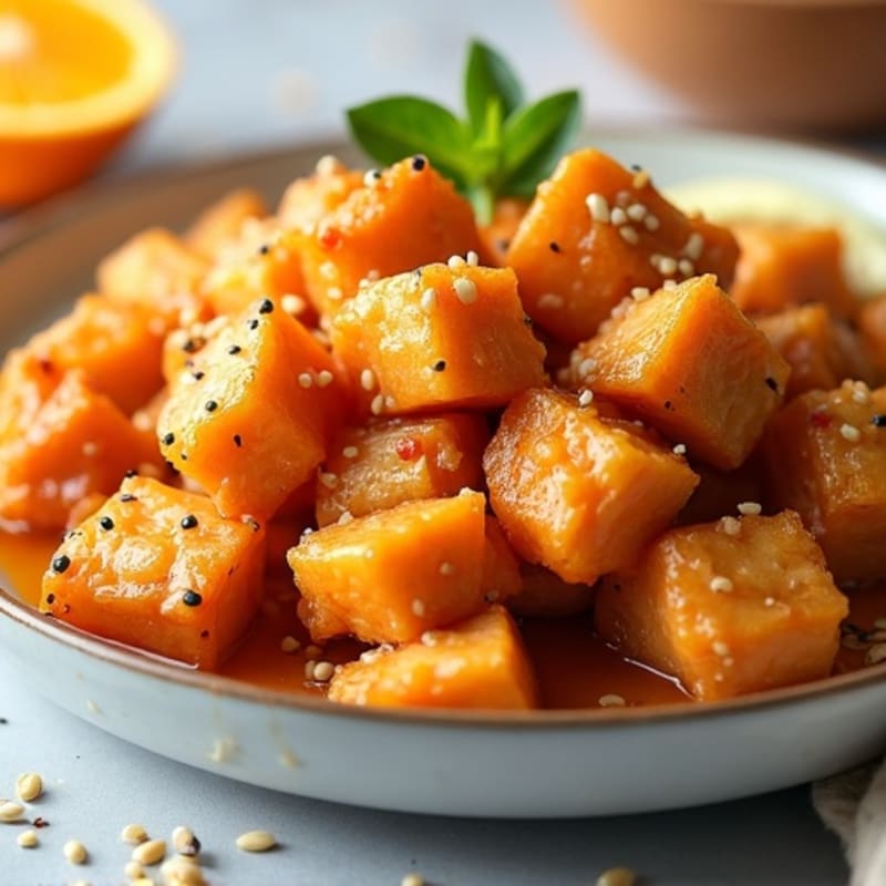 Crispy Air-Fried Orange Chicken