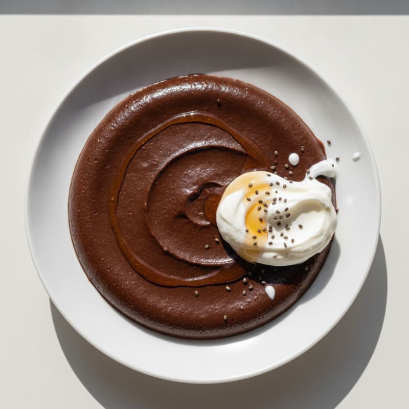 Silky Chocolate Protein Pudding