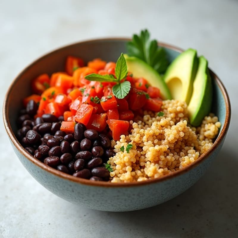 Hearty Black Bean Burrito Bowl