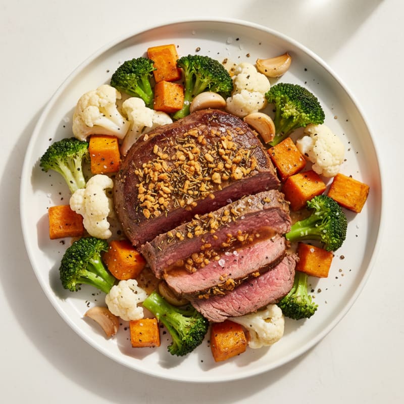 Tender Garlic-Herb Roasted Beef