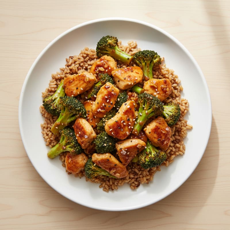 Teriyaki Chicken and Broccoli Stir-Fry