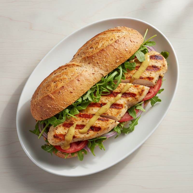 Pan-Seared Chicken Breast Sub