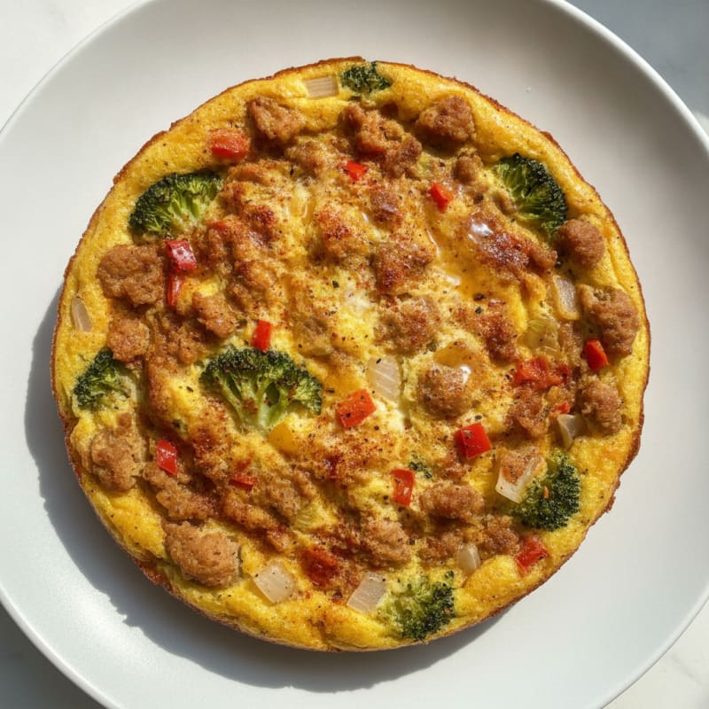 Smoked Paprika Turkey and Egg Bake