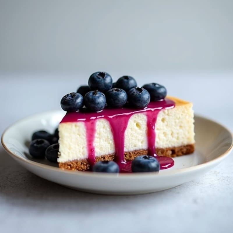 Creamy Greek Yogurt Protein Cheesecake