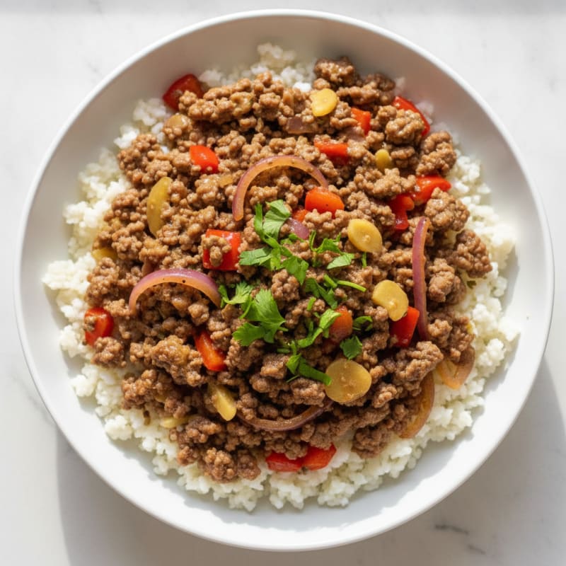 Savory Beef Mince Bowl