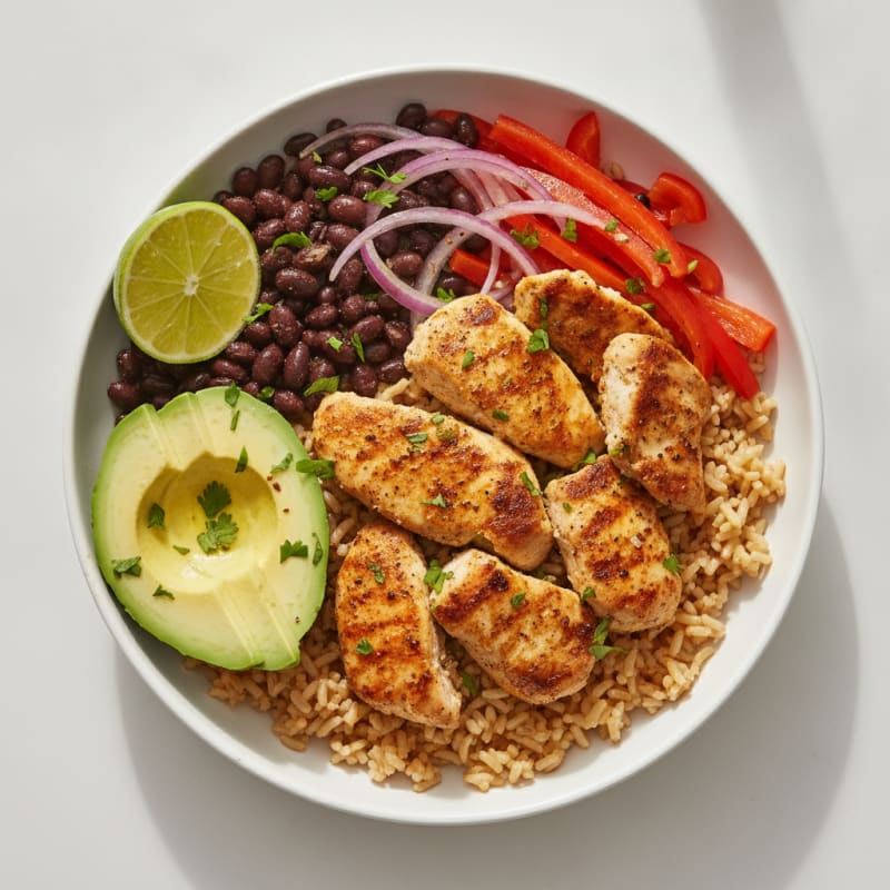 Southwest Chicken and Rice Bowl