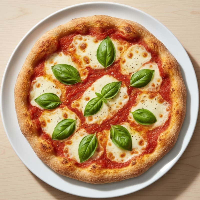 Classic Margherita Pizza with Fresh Basil