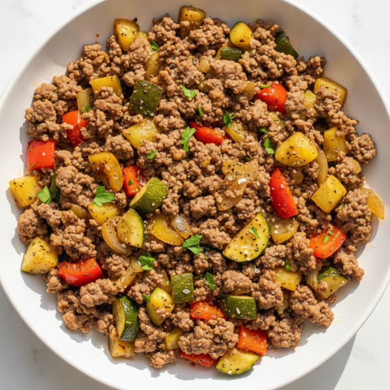 Savory Beef and Vegetable Skillet