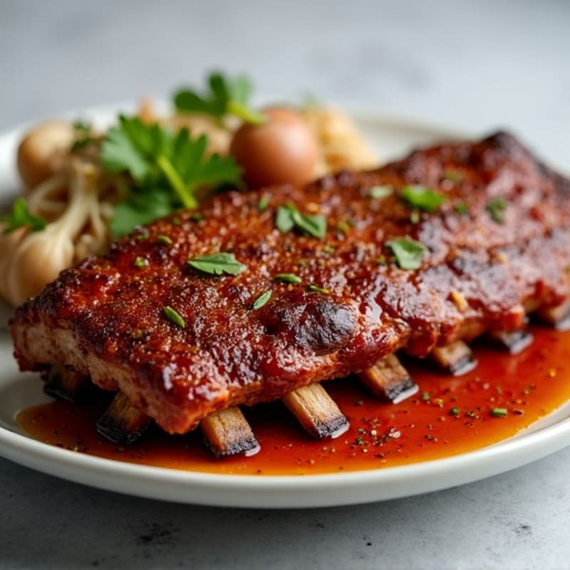 Sweet and Smoky Oven-Baked Baby Back Ribs