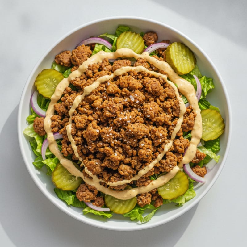 Big Mac Protein Bowl