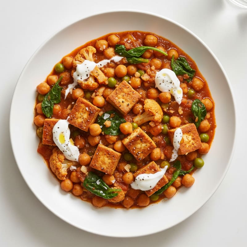 Hearty Chickpea and Vegetable Curry