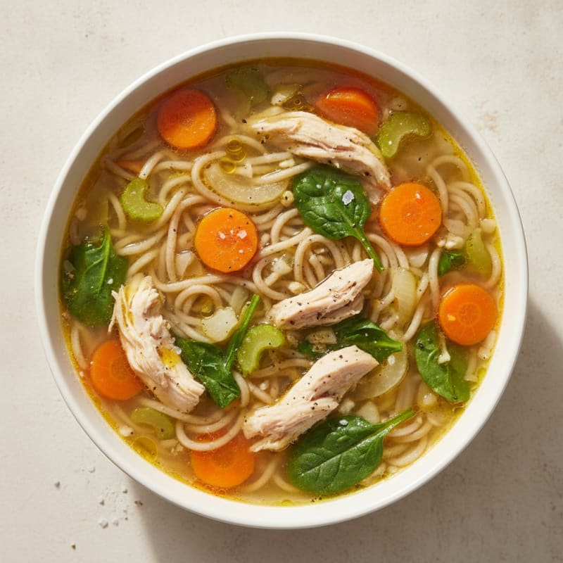 Hearty Vegetable and Noodle Soup