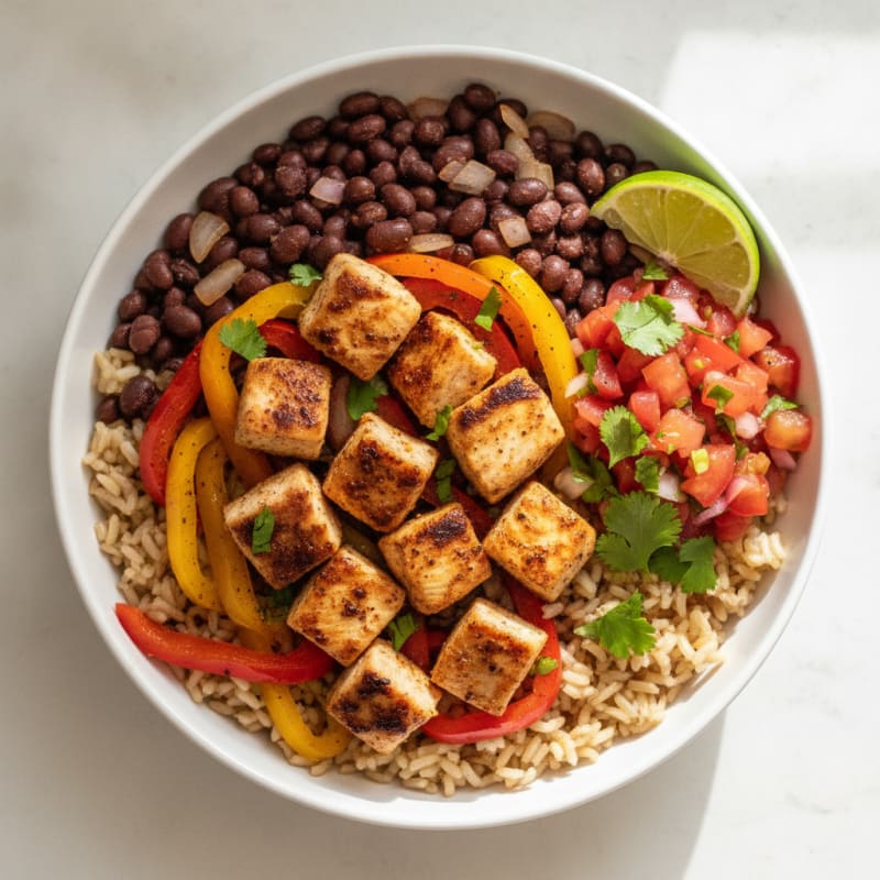 Southwest Chicken and Rice Bowl