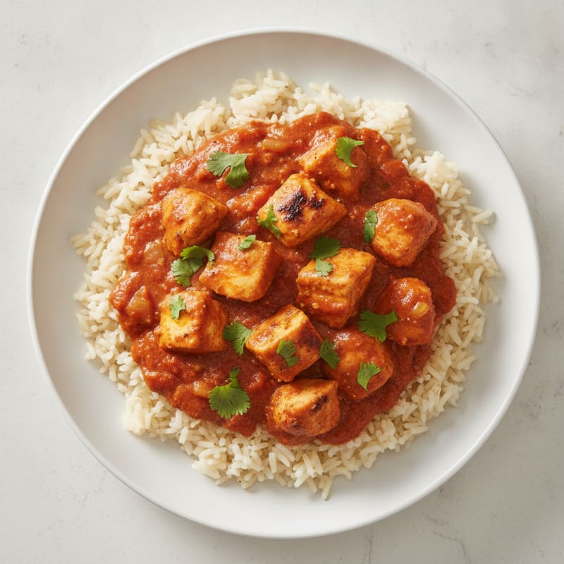 Chicken Tikka Masala with Basmati Rice