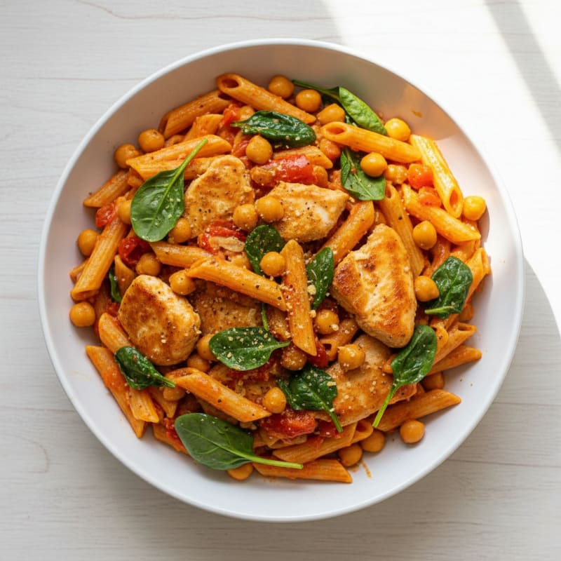 Creamy Roasted Red Pepper Pasta