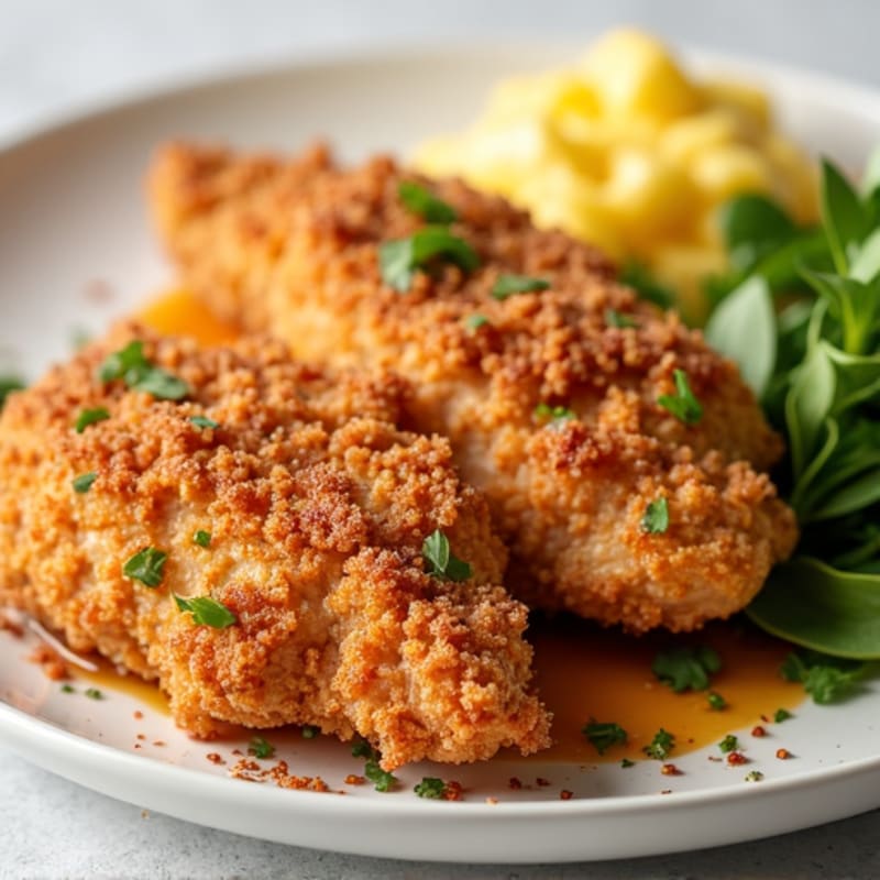 Oven-Baked Crispy Almond Flour Chicken