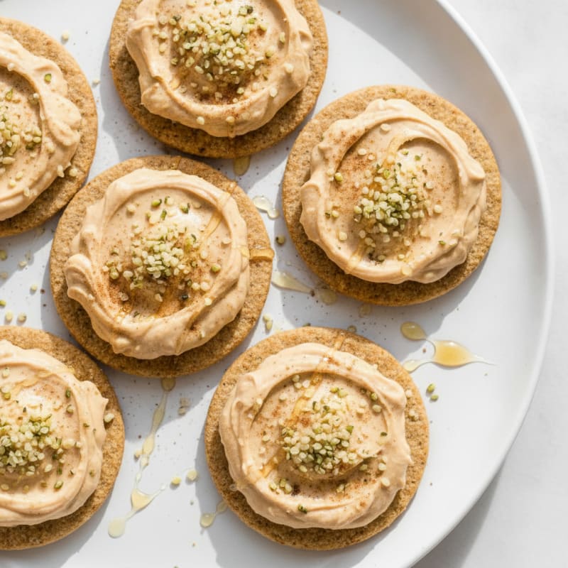 Peanut Butter Cracker Stacks